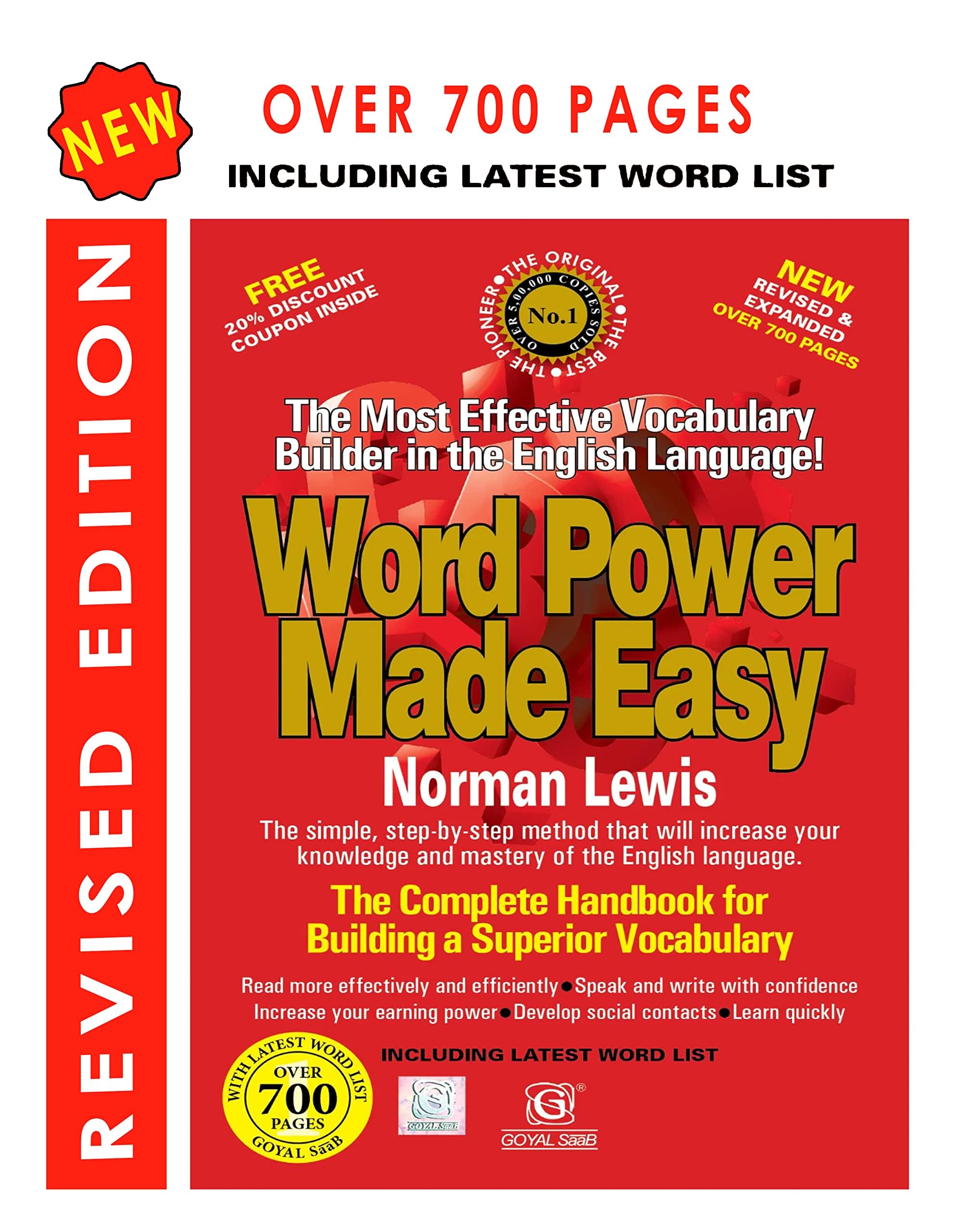 Word Power Made Easy - over 700 pages