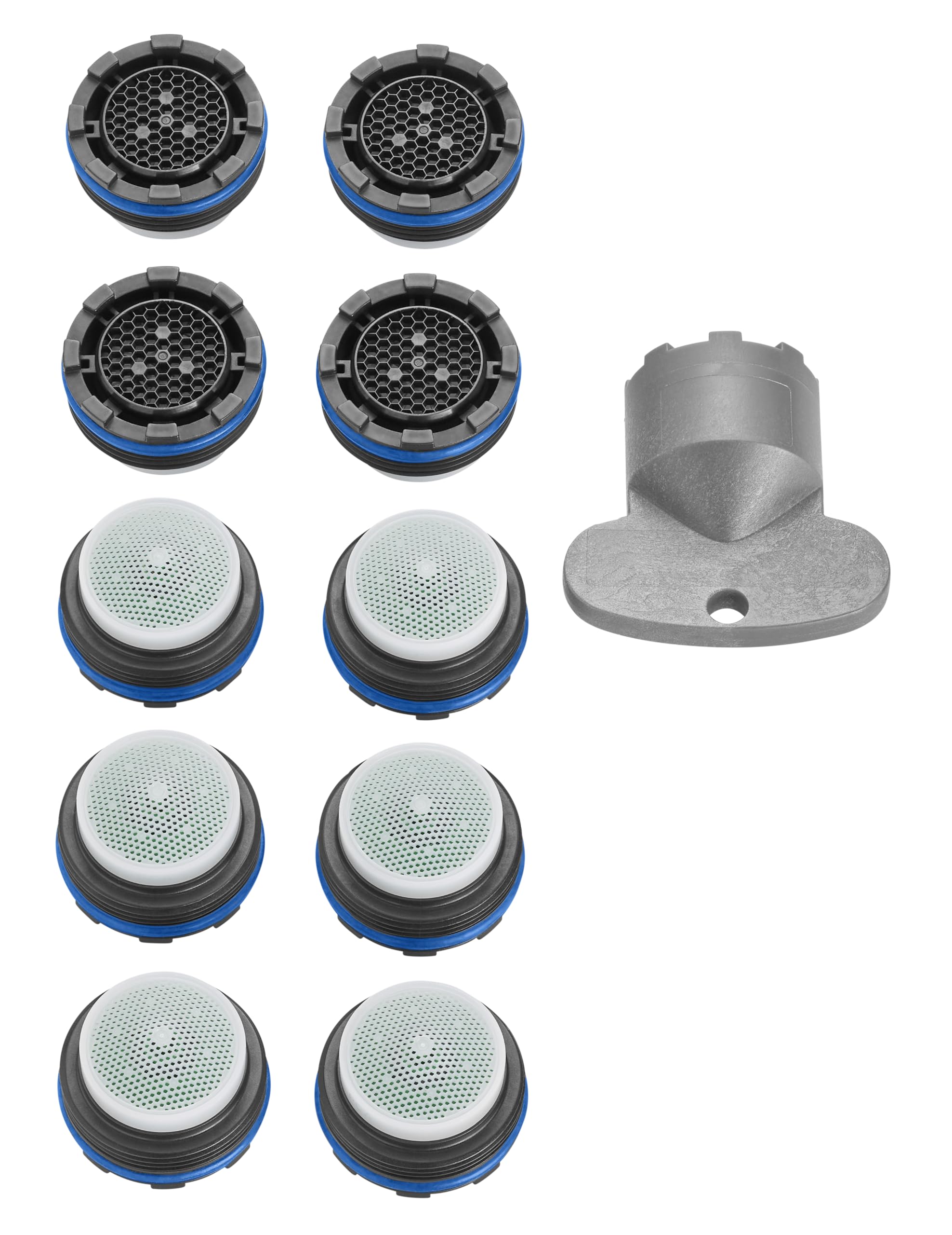 Piezas aireador de grifo M21,5 mm aireadores de grifo de agua con llave para baño cocina | Leroy Piezas aireador de grifo M21,5 mm aireadores de grifo de agua con llave para baño cocina | Leroy