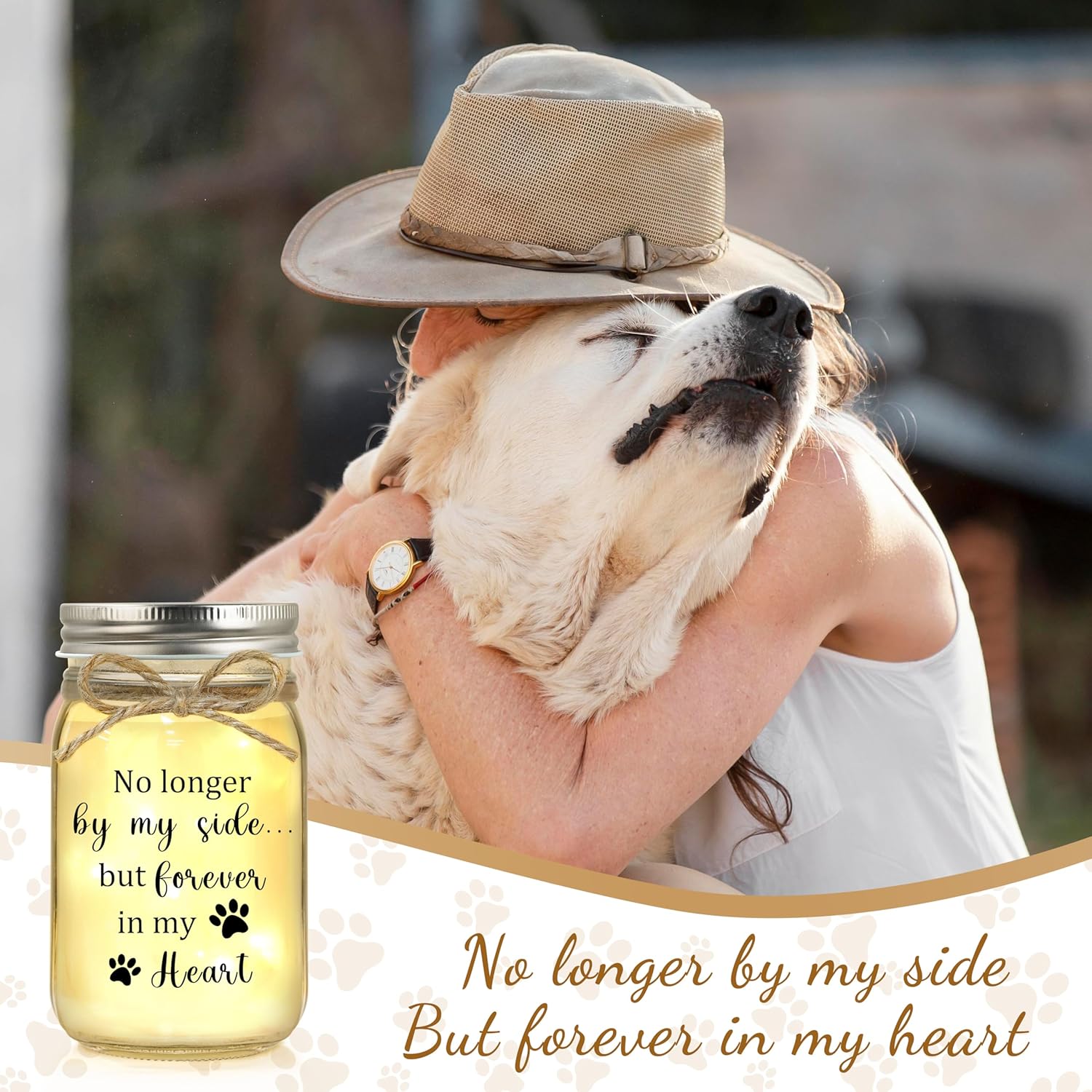 Dog Memorial Gifts for Loss of Dogs Pet Memorial Gifts for Dogs Loss of Dog Sympathy Remembrance Bereavement Gift - Image 3