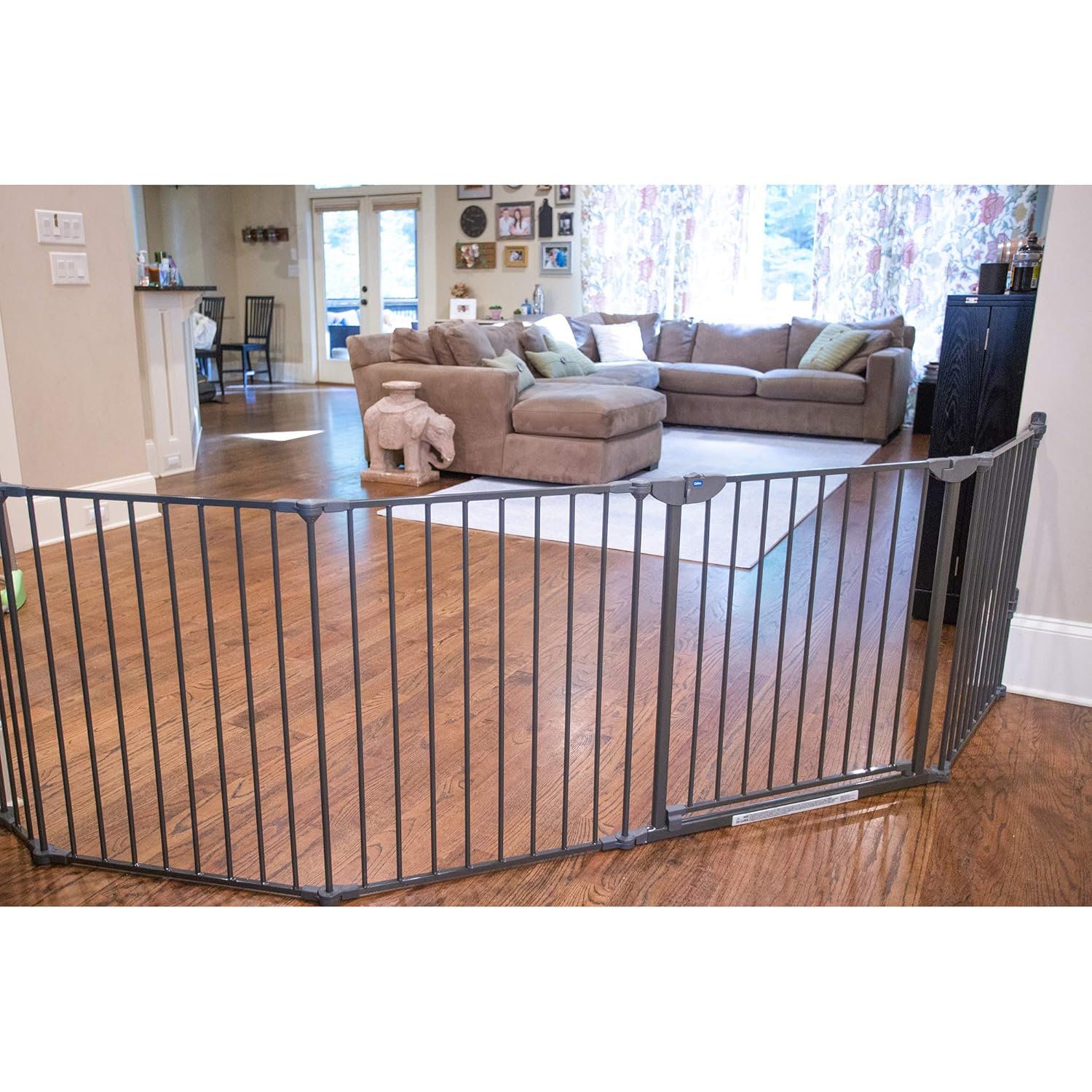Exсluѕіvе Dіѕсоunt 80% оƒƒеr Qdos Construct-A-SafeGate Extra Door Extension | Slate | Used with Construct-A-SafeGate to Create Customized Safe Spaces around Fireplaces, Large Openings, Stairways - Extra Door Section - 31.5 wide