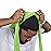 ForceWave Silky Durag for Men Wave Cap Satin Dorag for Men Women 360 Wave (Lime Green)