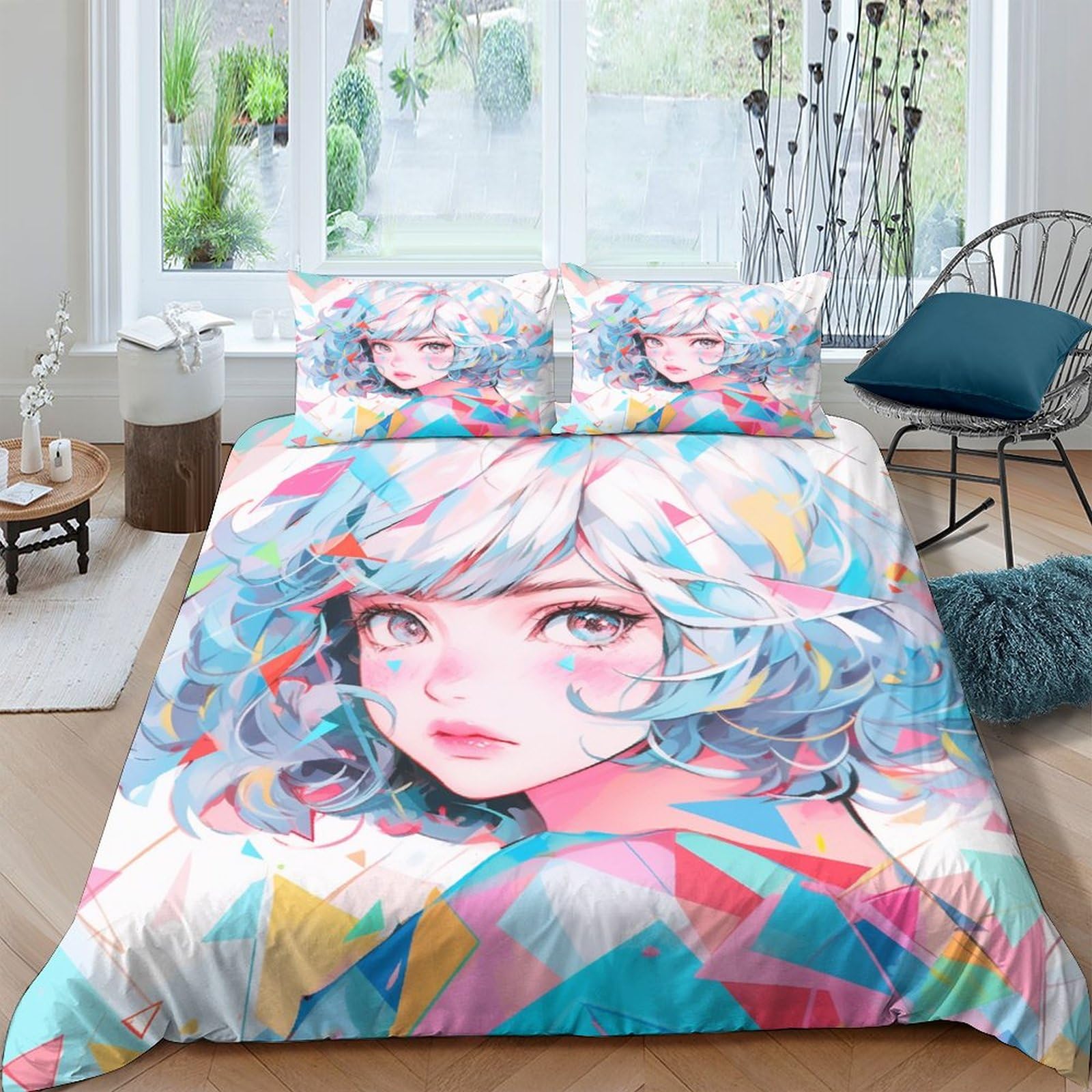 Housses de couette imprimé en 3D anime pour créer un sanctuaire geek ado