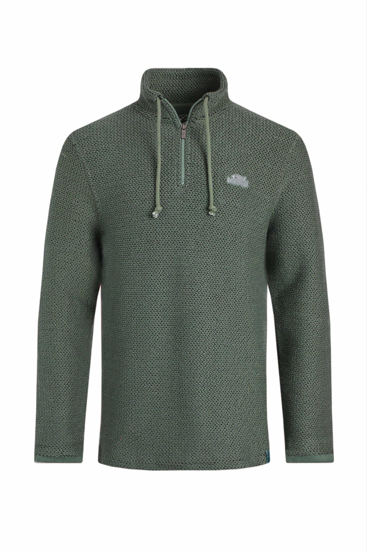 Weird Fish Cruiser 1/4 Zip Macaroni Sweatshirt Army Green Size 3XL. (Jumper/Sweater/Fleece)