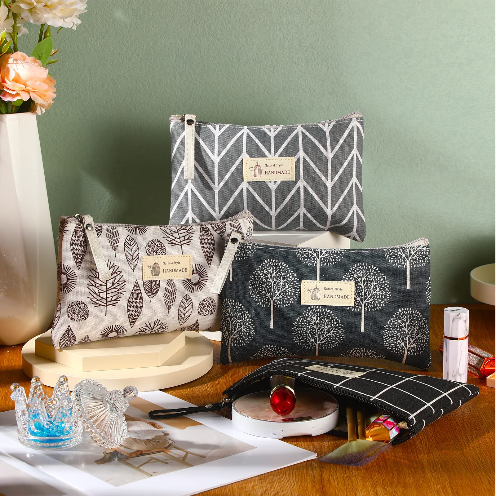 【新品】BRIEFING OUTDOOR COSMETICS POUCH SET Amazon.com: Boao 4 Pcs Canvas Makeup Bags Set Small Cosmetic