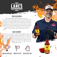 Vista 8 de Lane's Salsa de ala de búfalo de pollo con una pierna, receta galardonada con salsa de búfalo baja en sodio, delicioso sabor audaz y picante, sin