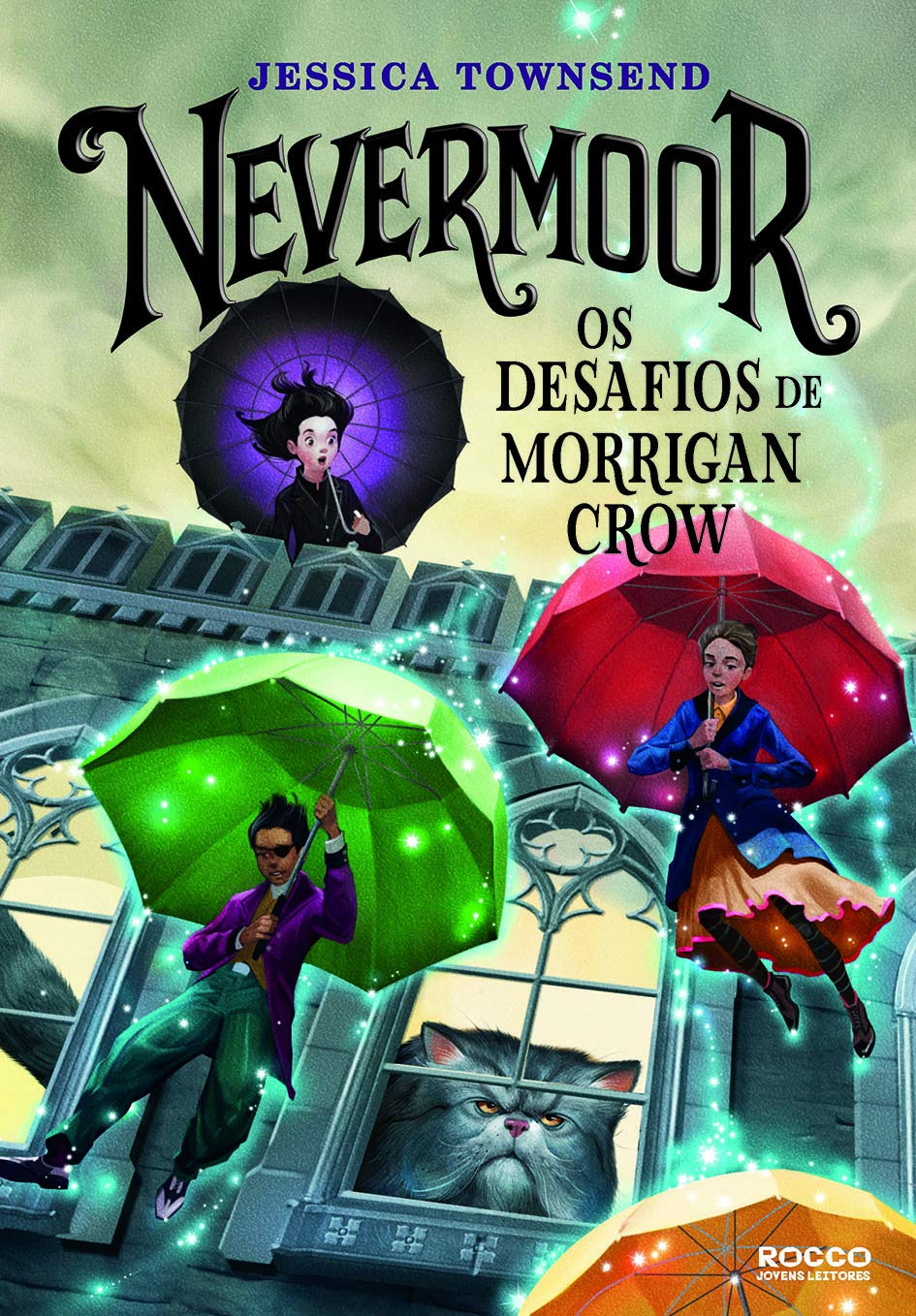 Capa de Nevermoor: As Provações de Morrigan Crow