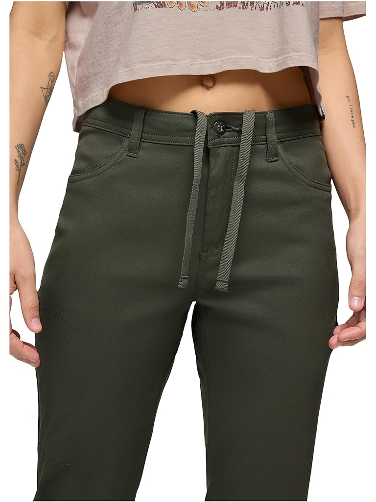 Green Prana Stretch Zion Halle Pants