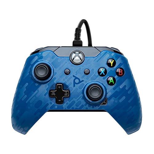 Vista 2 de PDP Gaming Wired Controller Revenant Blue - Xbox