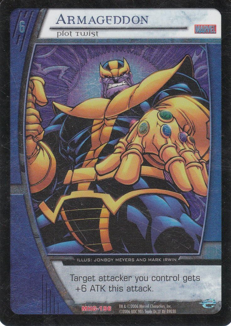 2006 VS System Marvel Extended Art RARE Promo Foil Card