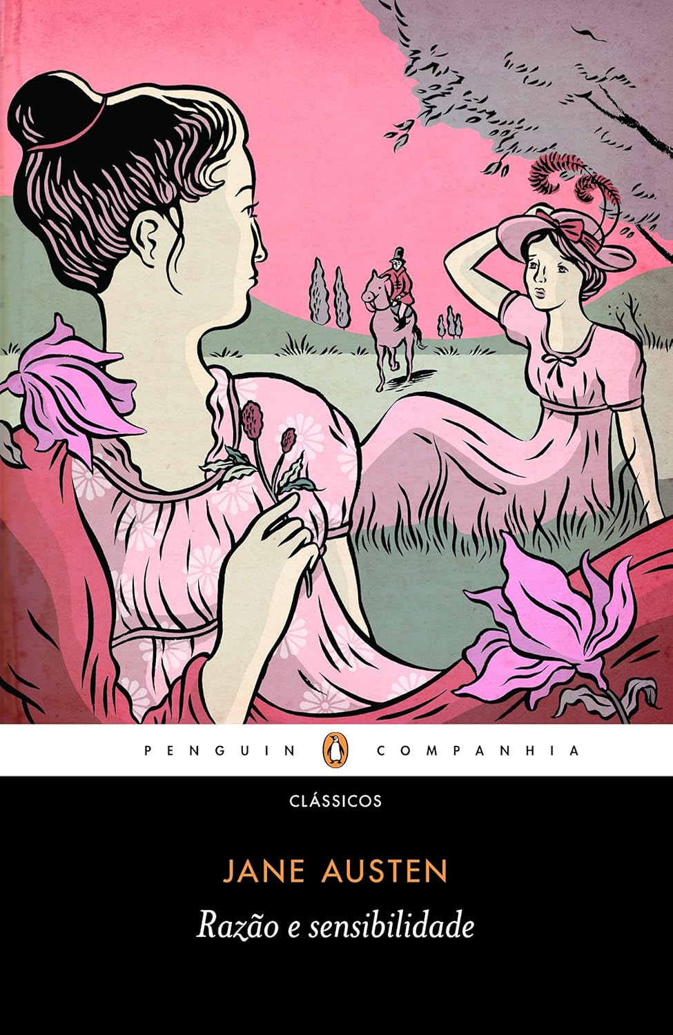 Capa do livro Razão e Sensibilidade, de Jane Austen