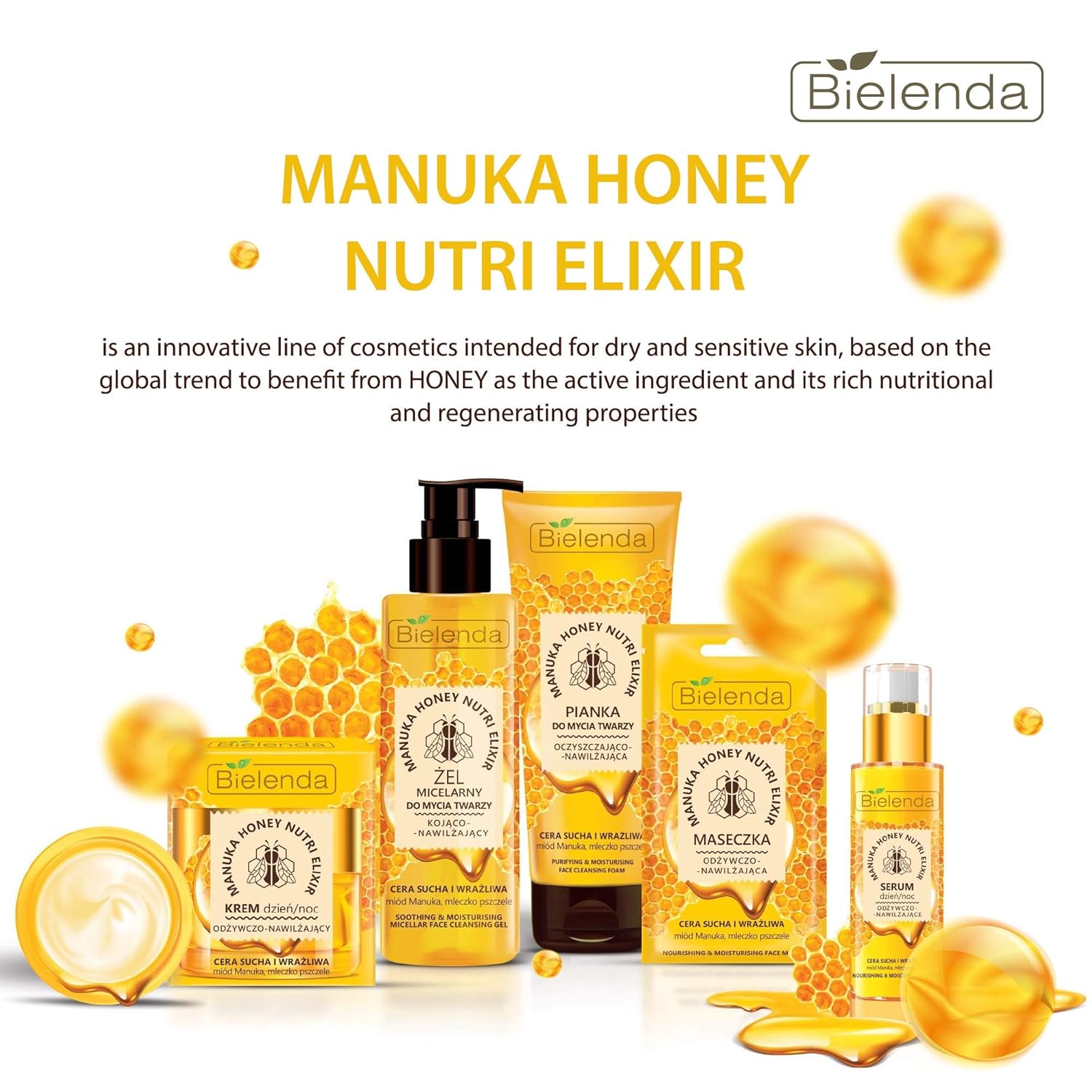 BIELENDA MANUKA HONEY ELIXIR Face Cleansing Foam - Image 4