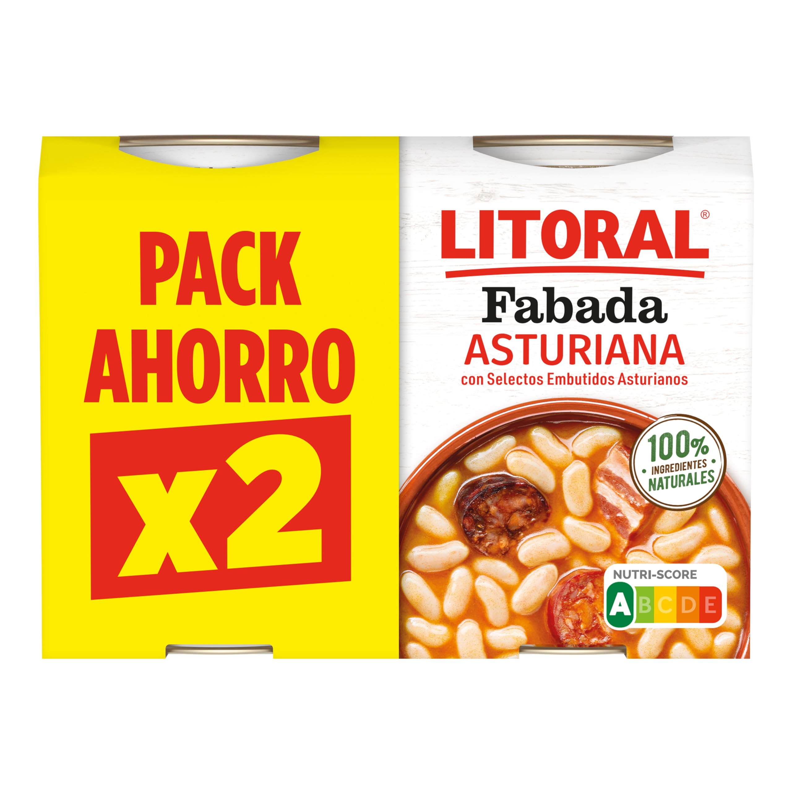 LITORAL Fabada Asturiana duplo 5 unidades (2x420g)