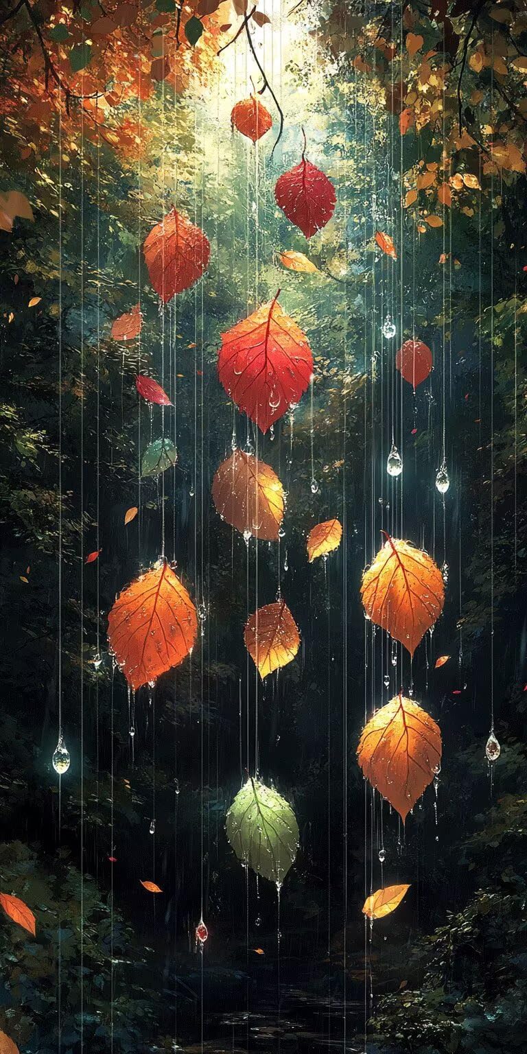 Foglie Dipingere con i Numeri 90x180cm Pittura Acrilica Foreste, k-387