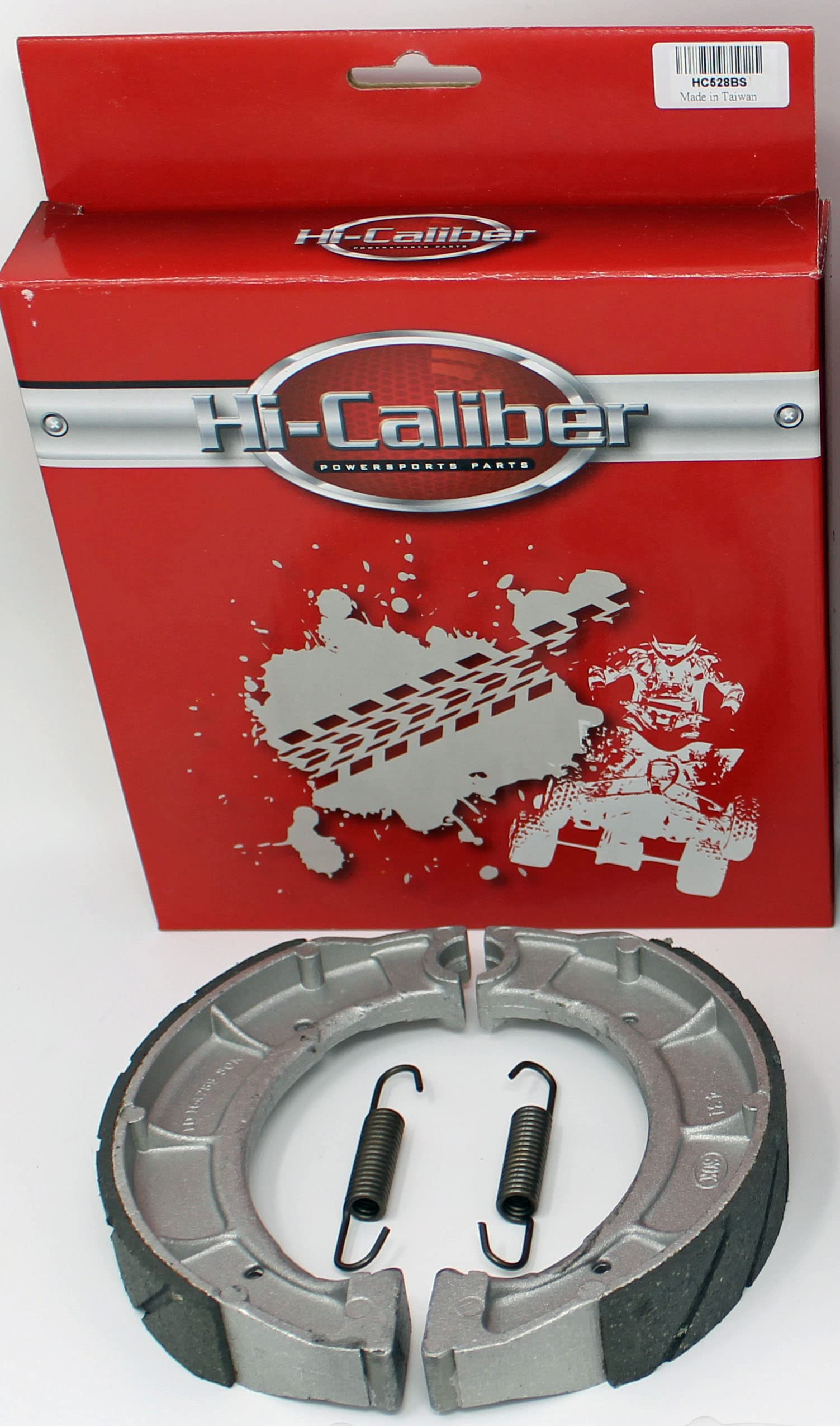 QUALITY WATER GROOVED Rear Brake Shoes & Springs FOR THE 1999-2004 Yamaha YFM 250 X Beartracker & the 1992-2000 Yamaha 250 Timberwolf 2x4 4x4 ATVs