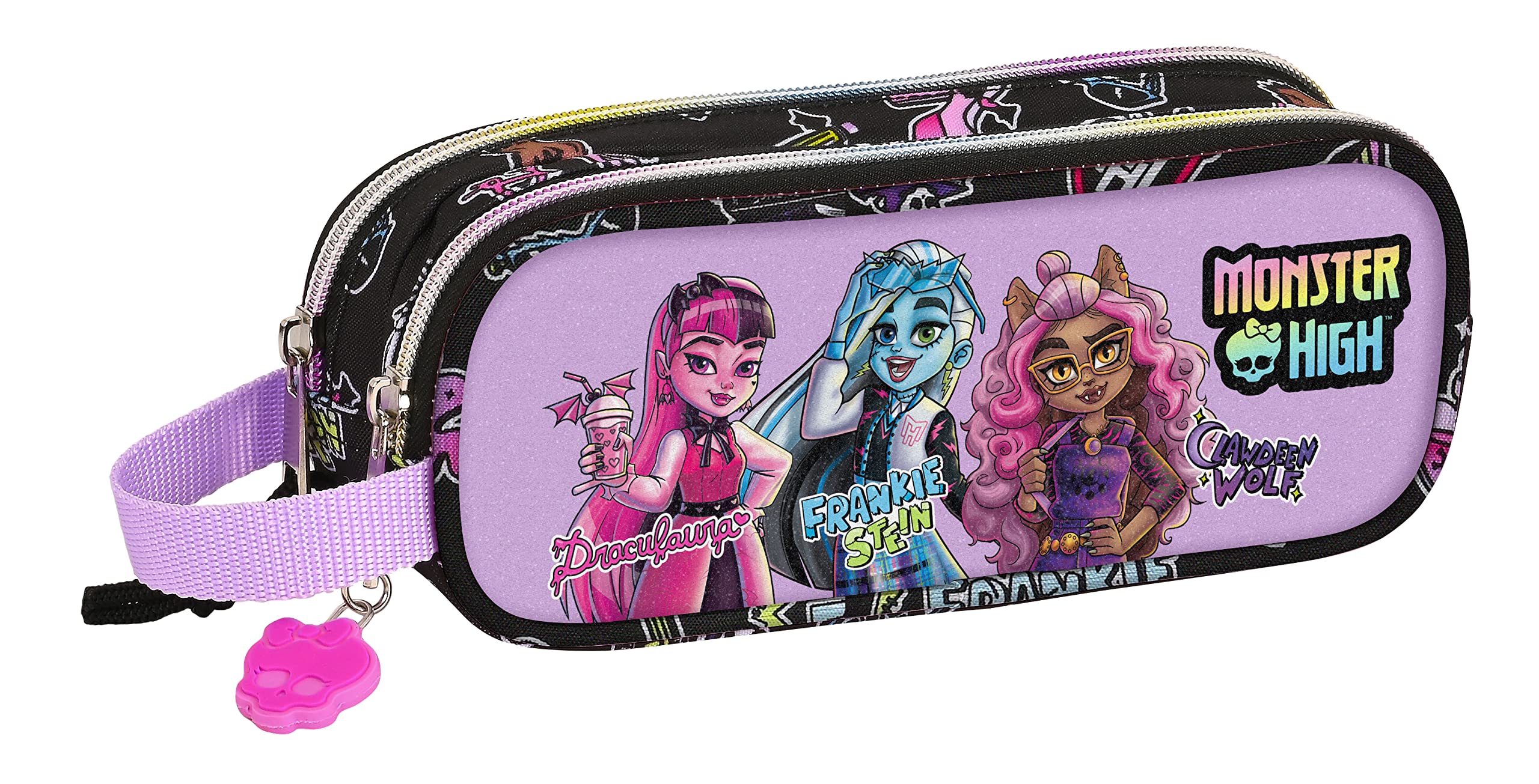 PORTATODO DOBLE MONSTER HIGH "CREEP"
