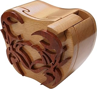 Crab Wooden Secret Puzzle Box