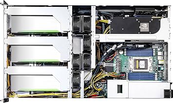 Asrock Rack 2U4G-ROME/2T 2U Rackmount Server Barebone AMD SP3 LGA4094 EPYC 7002/7001 Series 4 GPU 10G Base-T 2000W Redundant PSU