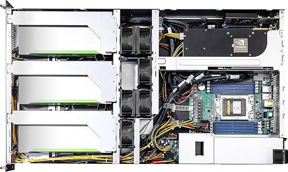 Asrock Rack 2U4G-ROME/2T 2U Rackmount Server Barebone AMD SP3 LGA4094 EPYC 7002/7001 Series 4 GPU 10G Base-T 2000W Redundant PSU