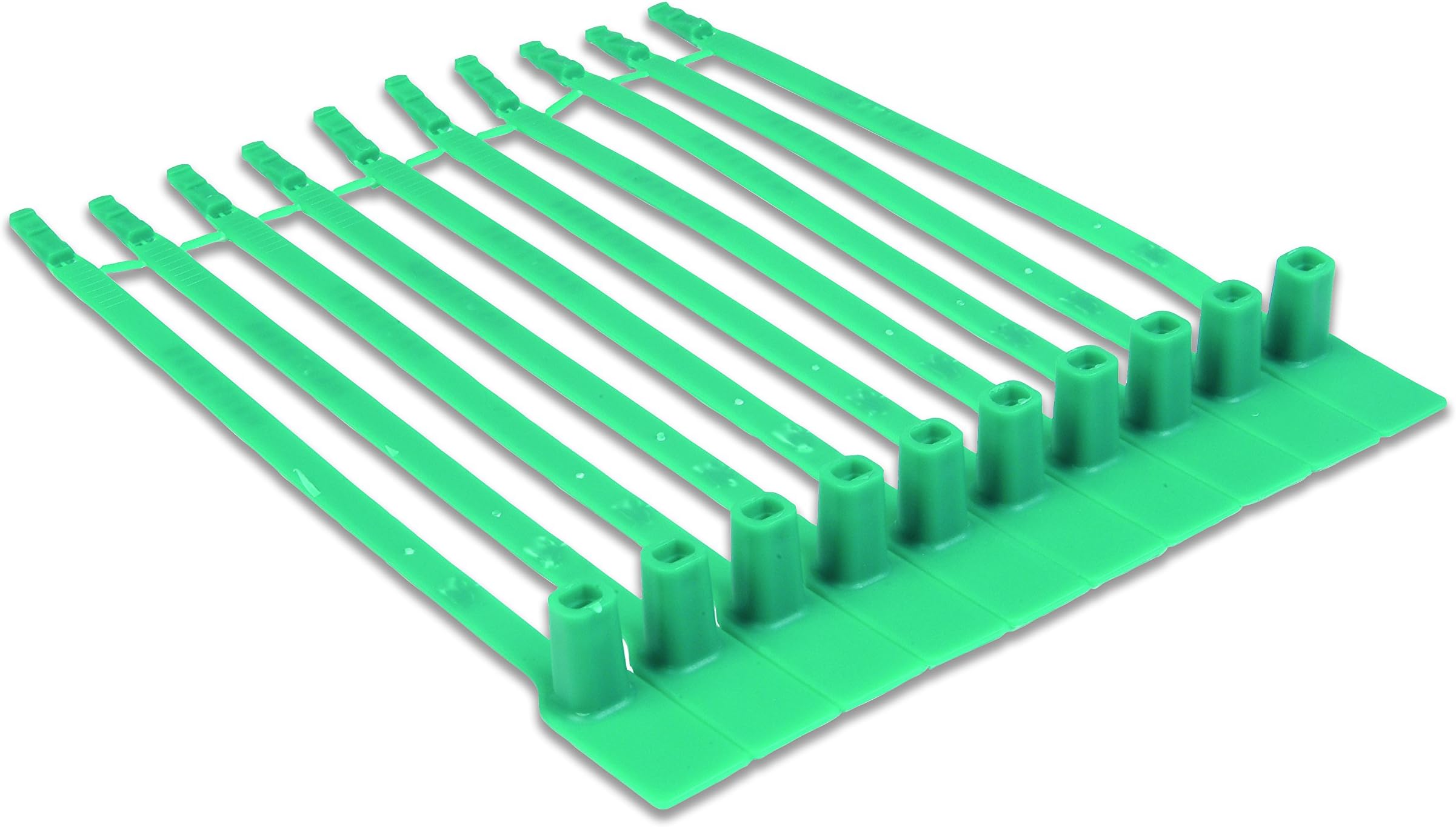 Firechief Fire Door Seal - Green, Pack of 10 - Fire Door Security Seals for Premises and Building Safety - Anti Tamper Seal 10pcs - FDS/G Model