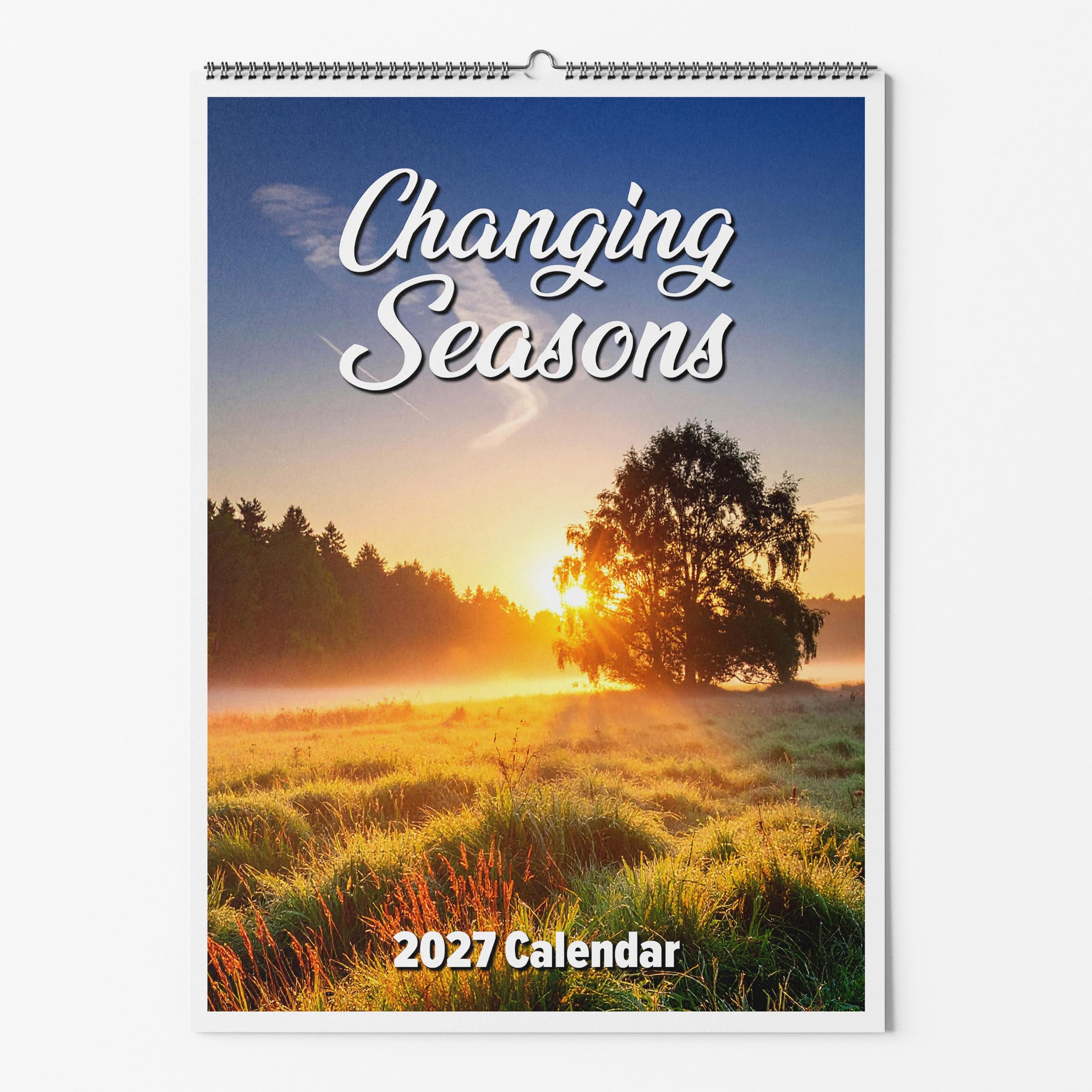 A4 Wall Calendar – Choice Of Sizes – Changing Seasons Calendar – Beautiful Year-Round Nature Scenes 2027