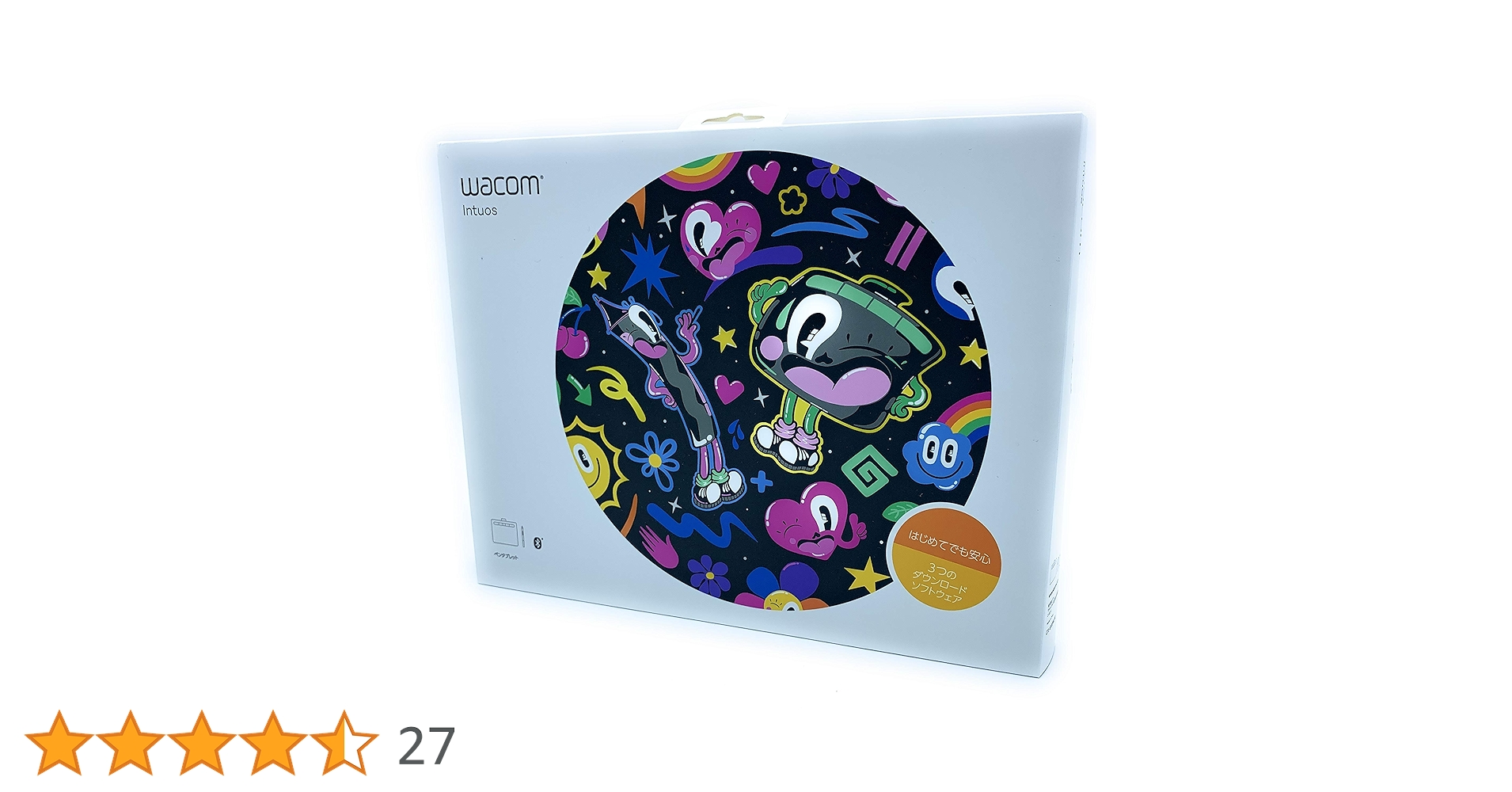 Amazon.co.jp: CTL-6100WL/K0(ブラック) Wacom Intuos Medium