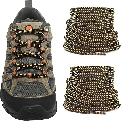 Shoelaces for Merrell Moab 3/Mid Boot, 13/645mm Boot Round Shoe Laces Strings Replacement Laces for Hiking Shoes
