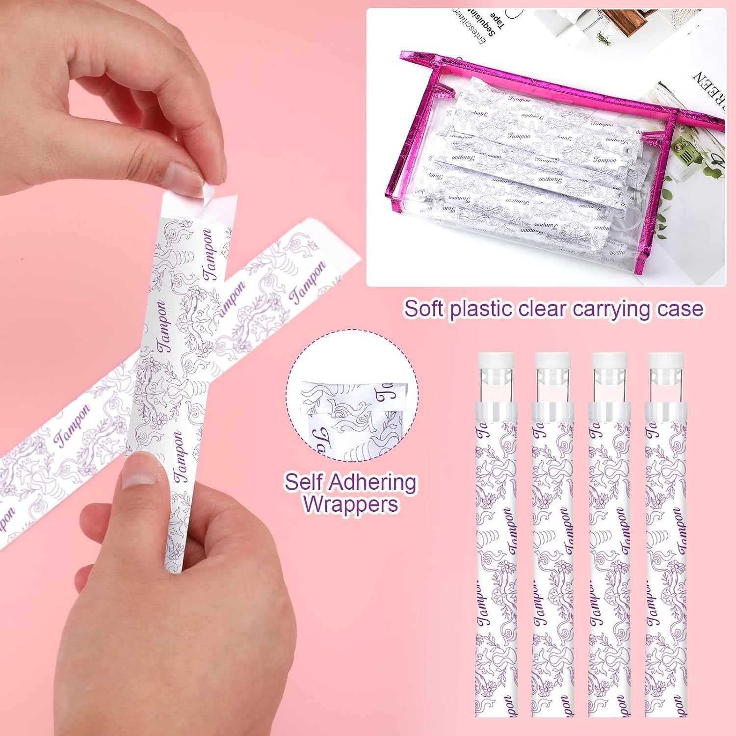Foldtier 39 Pcs Plastic Travel Tubes for Women, Fresh Style image 3