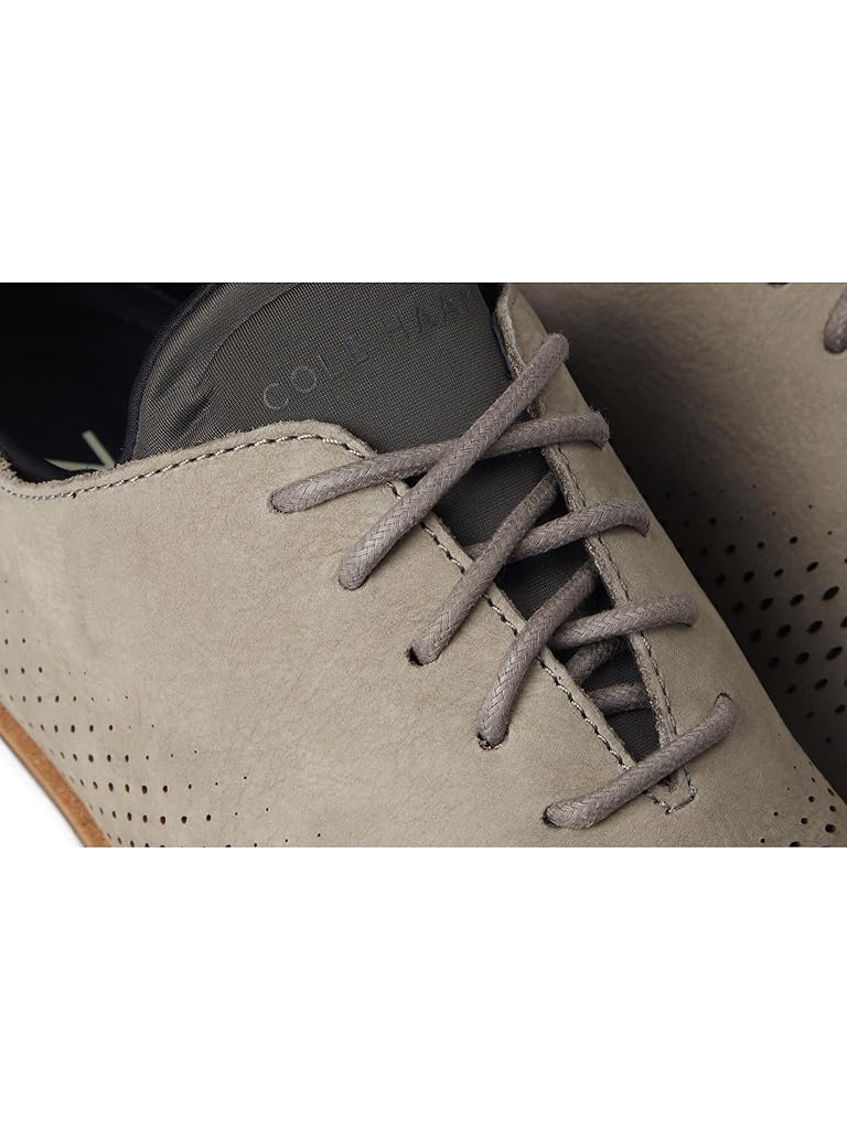 Taupe Cole Haan 2.Zerogrand Laser Wing Tip Oxford Lined