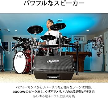 Amazon.co.jp: Alesis 電子ドラムヘッド 8ピース・メッシュ