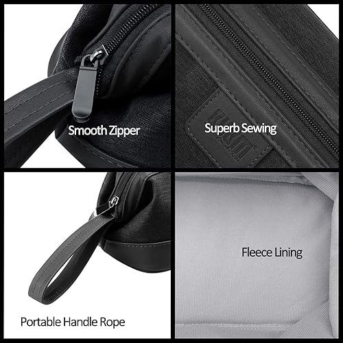 Miniatura 6 de Estuche de transporte portátil para Dyson Airwrap Styler/Shark Flexstyle y secador de pelo supersónico, impermeable, antiarañazos, bolsa Negro
