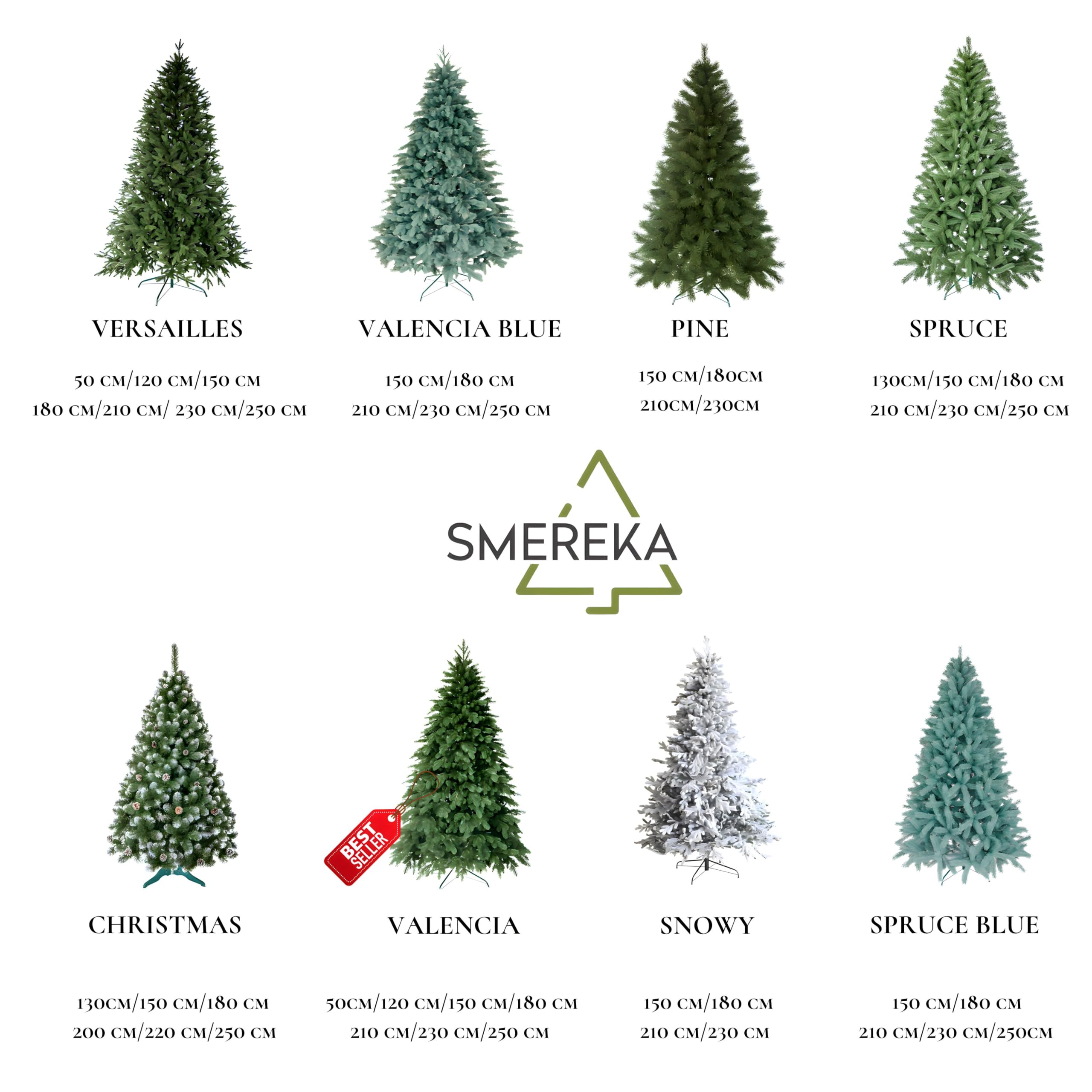 Albero di Natale artificiale preilluminato verde 240 cm PVC e metallo