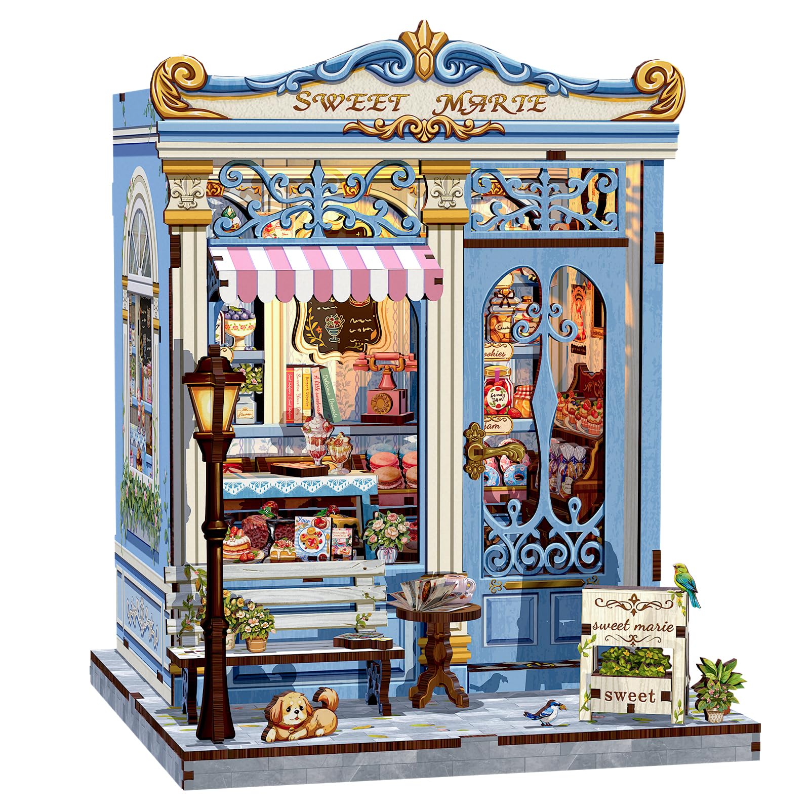 CUTEBEE Book Nook Kit (Sweet Marie): Precision & Patience — Is This French Pastry Paradise Worth the Effort?