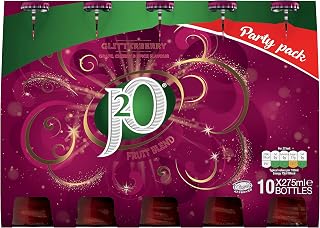 J2O Glitterberry Fruit Blend, 275ml Glass (Pack of 10)