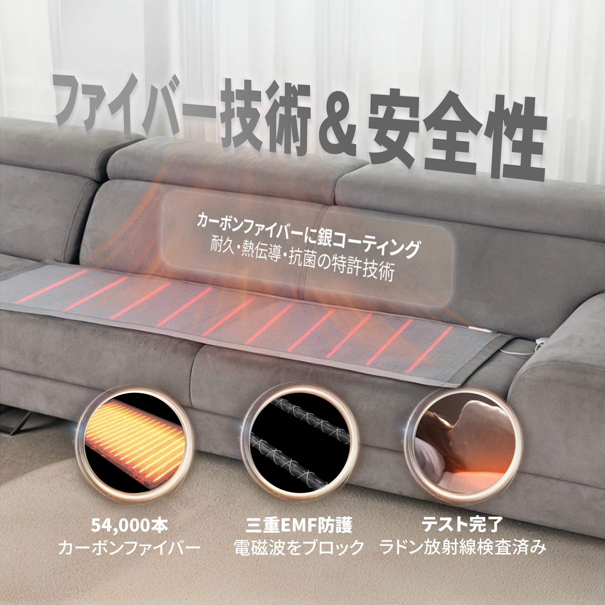 Amazon | Drs 驚きの1mmの超薄型！丸洗い・モバイルバッテリー対応可能 