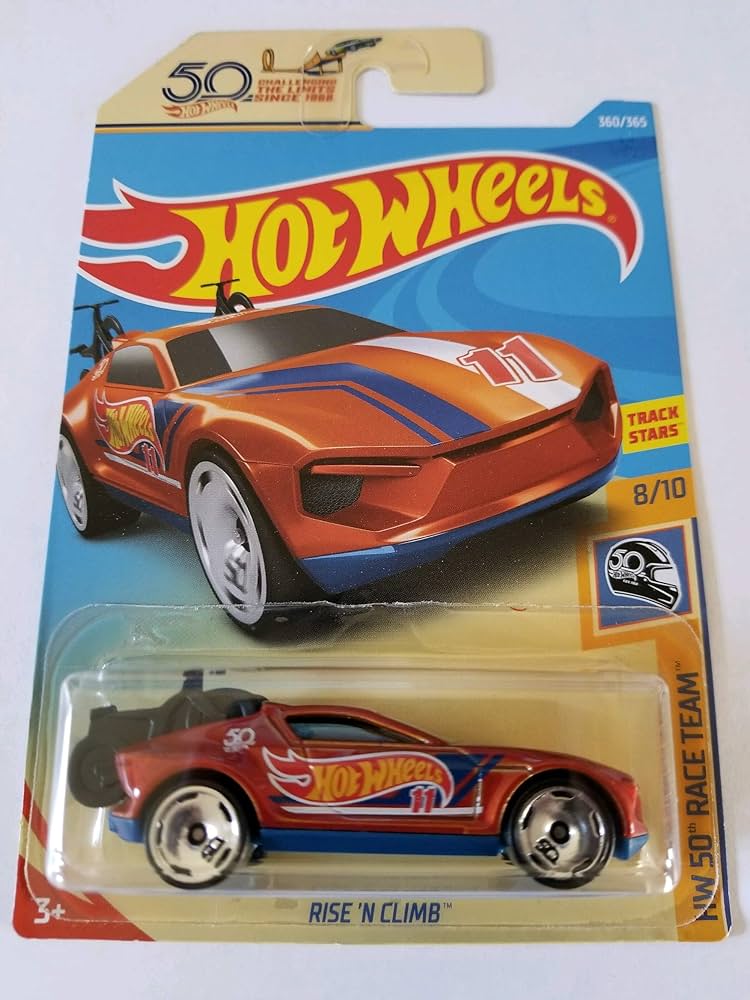 Hot Wheels 2018 Hw 50th Race Team 8/10 - Rise 'N Climb