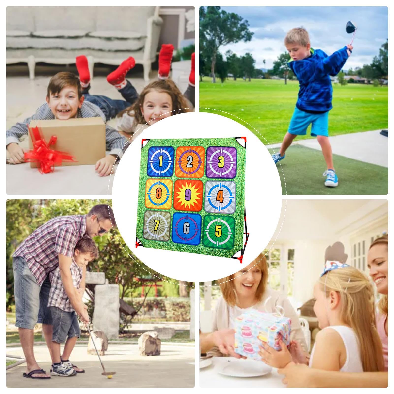Di Golf Da Giardino Per Esercitarsi Al Colpo Di Golf | Giocattoli Sportivi Interattivi Per Calcio All'aperto Accessorio Per Allenamento Per Pratica Familiare In Giardino Festa