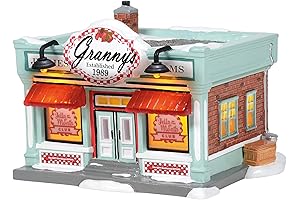 Department 56 Snow Village National Lampoon's Christmas Vaction Jelly of the Month Club Lit Building