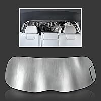 Vista 1 de Accesorios para parasol de ventana trasera de puerta trasera para camioneta Hyundai Santa Cruz 2022 2023 2024 2025, parasol con aislamiento