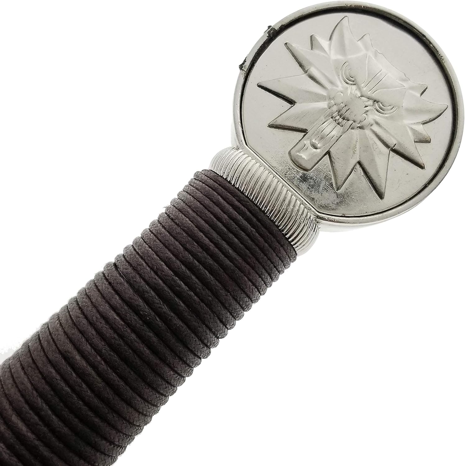 49" Fantasy Wolf Two Handed Sword - Long Sword with Scabbard - Stainless Steel Blade - Use As Cosplay Sword, LARP Sword & Prop Sword - for Collection, Cosplay & Gifts - Image 6