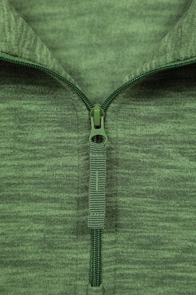 Mountain Warehouse Snowdon Mens Micro Fleece Top - Breathable Antipill, Half Zip Collar Sweater, Quick Drying Smooth Pullover - For Spring Summer & Outdoors - 4
