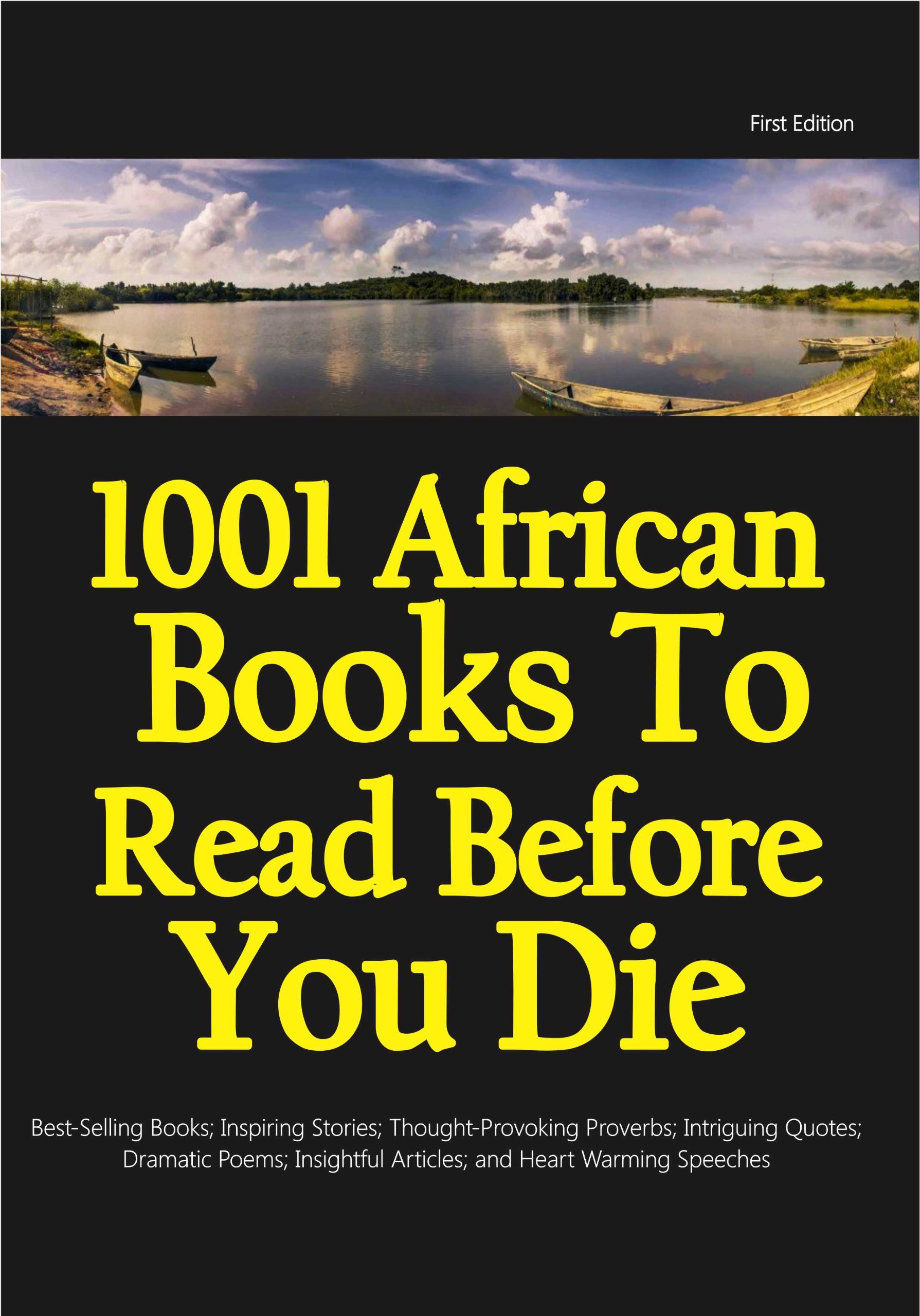1001 African Books to Read before You Die Kindle book cover