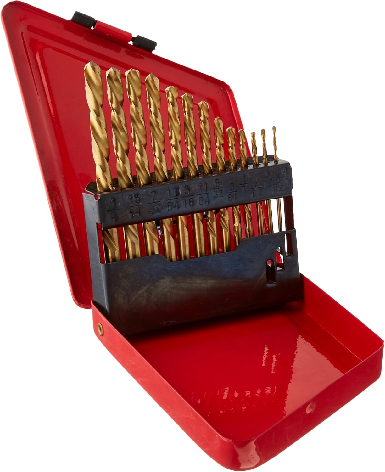 Cal Hawk Tools BDBHS13L 13Piece Left Handed SAE Drill Bit Set