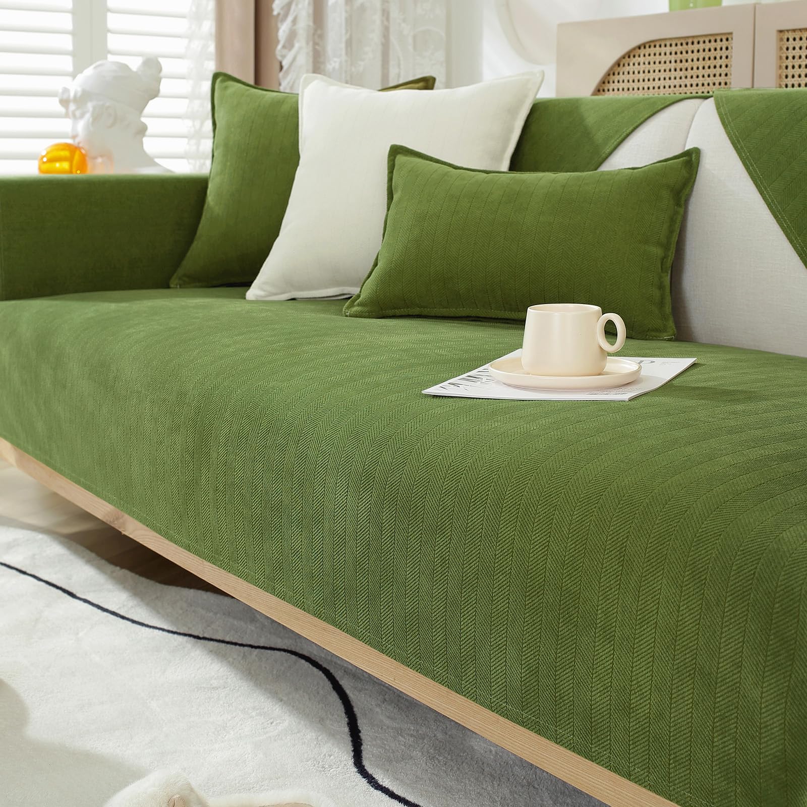 Soft Chenille Sofa Covers Washable, New Sofa Cushion Covers