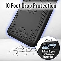 Vista 5 de Scooch Wingmate - Funda para iPhone 11 con tarjetero [Wingmate] con protección RFID [delgada y mínima] protección contra caídas de 10 pies, parte