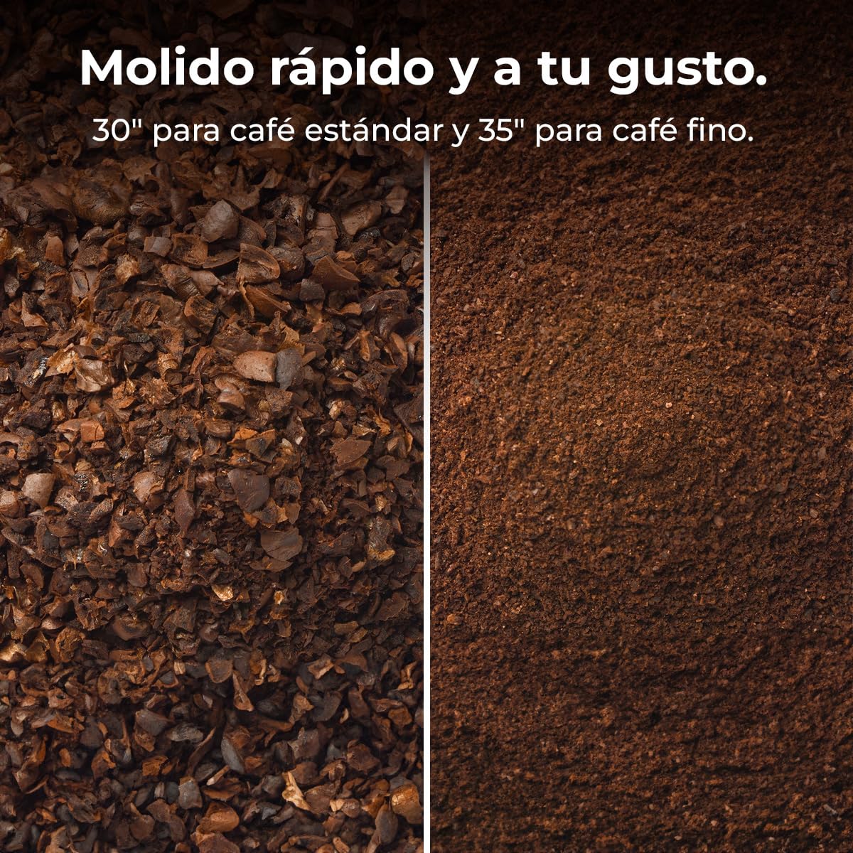 Cecotec Cafetera de Goteo Coffee 66 Grind & Drop Essential. 1086W, Molinillo de Cuchillas, Hasta 12 Tazas, Tecnología Extremearoma, Cafetera de Goteo Digital, Acero Inoxidable, Apagado Automático
