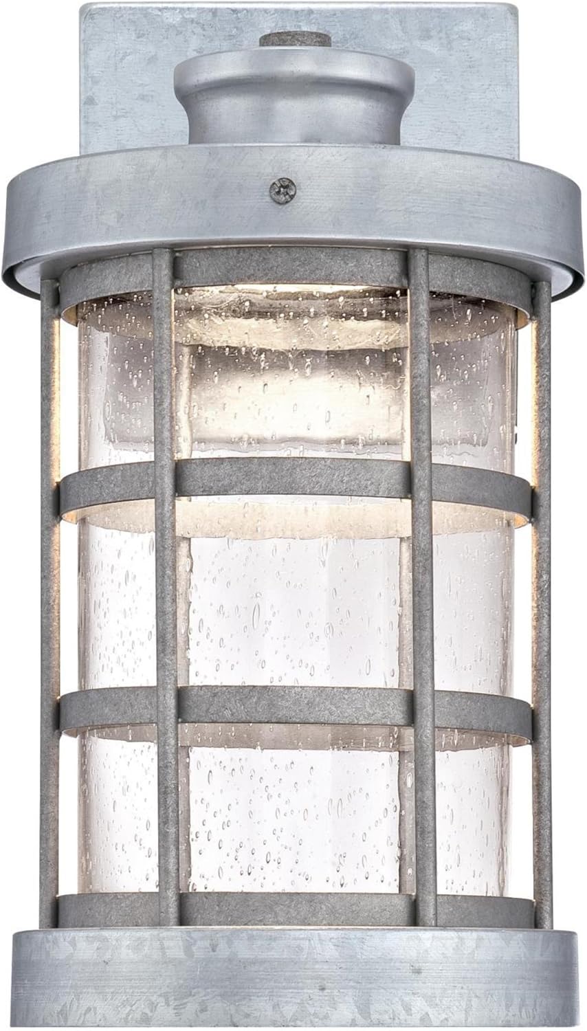 Best Cyber Deals 🔥 Westinghouse Lighting 6347800 Barkley One-Light LED Outdoor Wall Fixture, Galvanized Steel Finish with Clear Seeded Glass Best Promo Westinghouse Lighting 6347800 Barkley One-Light LED Outdoor Wall Fixture, Galvanized Steel Finish with Clear Seeded Glass