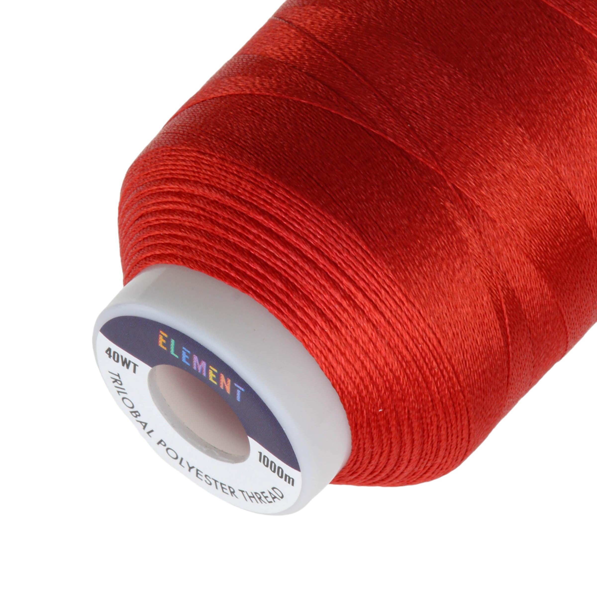 Element Thread Club 40wt Machine Embroidery Polyester Thread | 1000m (1049yd) | Glossy | Rudolph's Nose
