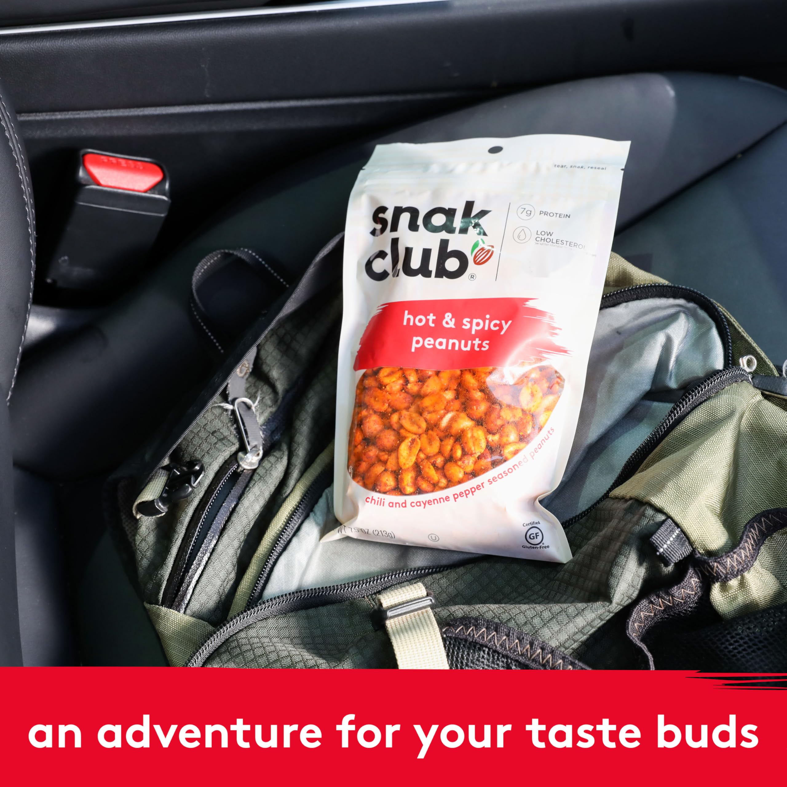 Snak Club Hot & Spicy Peanuts