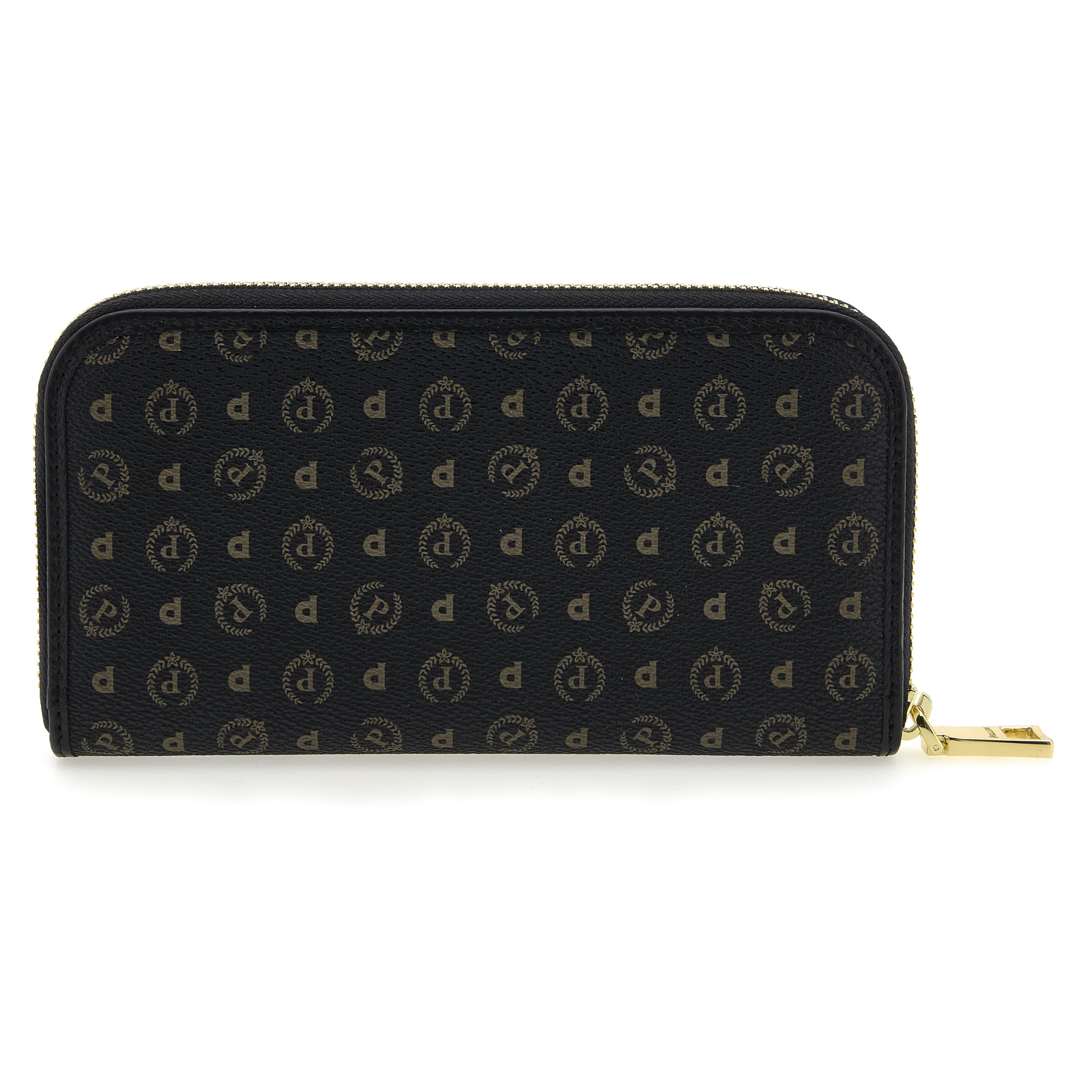 Pollini PORTAFOGLIO HERITAGE CON ZIP E LOGO ALL-OVER | Portafoglio con Zip