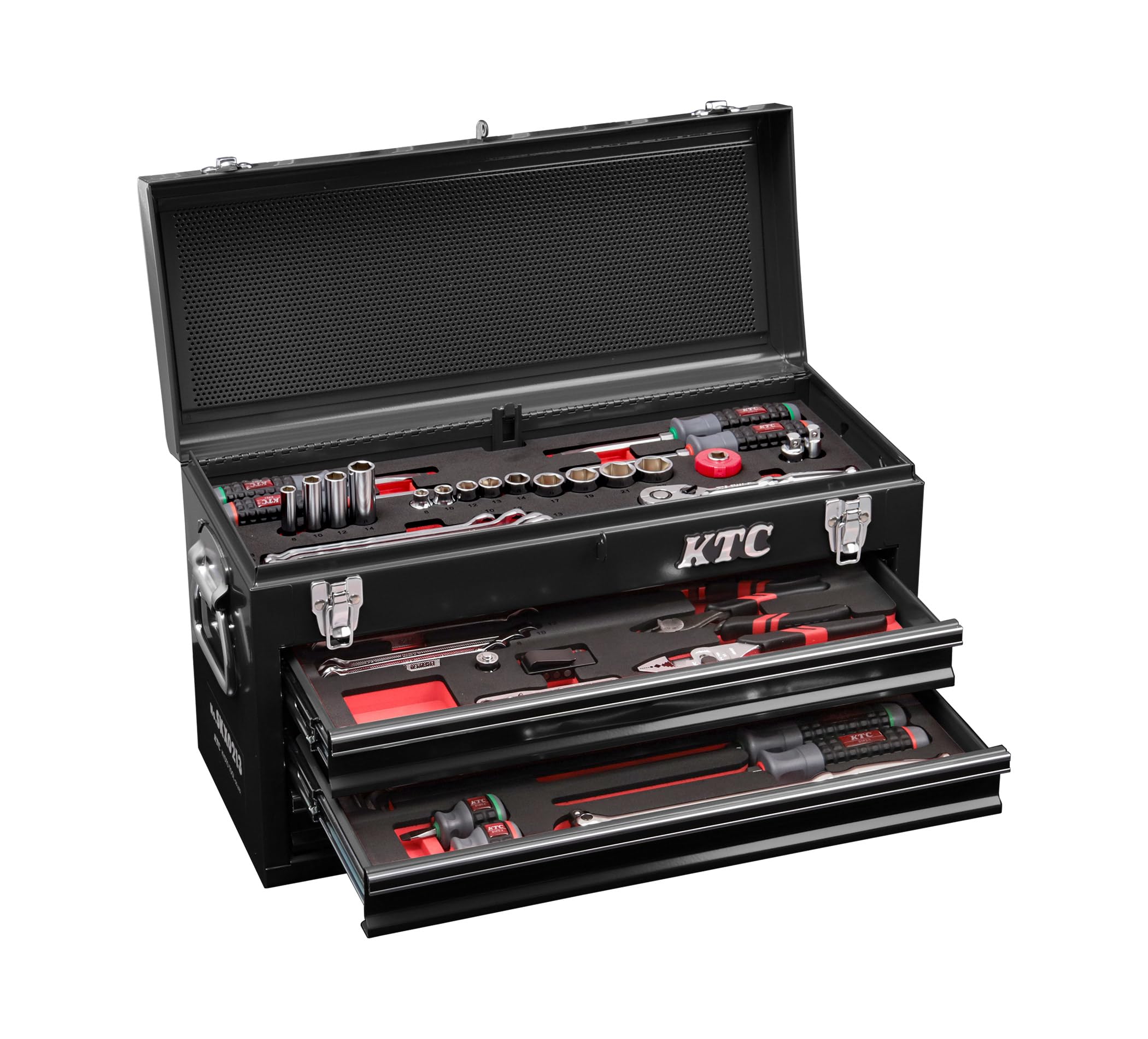 Amazon.co.jp: KTC SK3660GXBKEM 61-Piece Tool Set, Black, 0.37 inch 